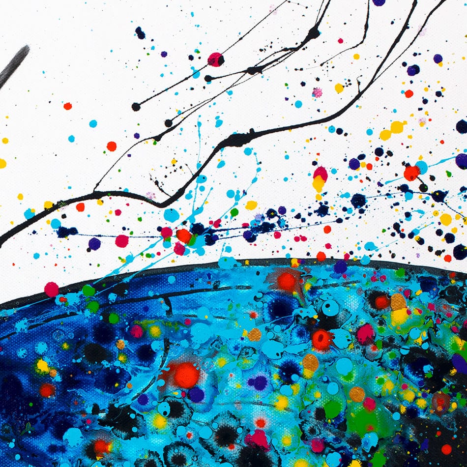 Sparkling City Butterfly Art Print wall art product Ashvin Harrison