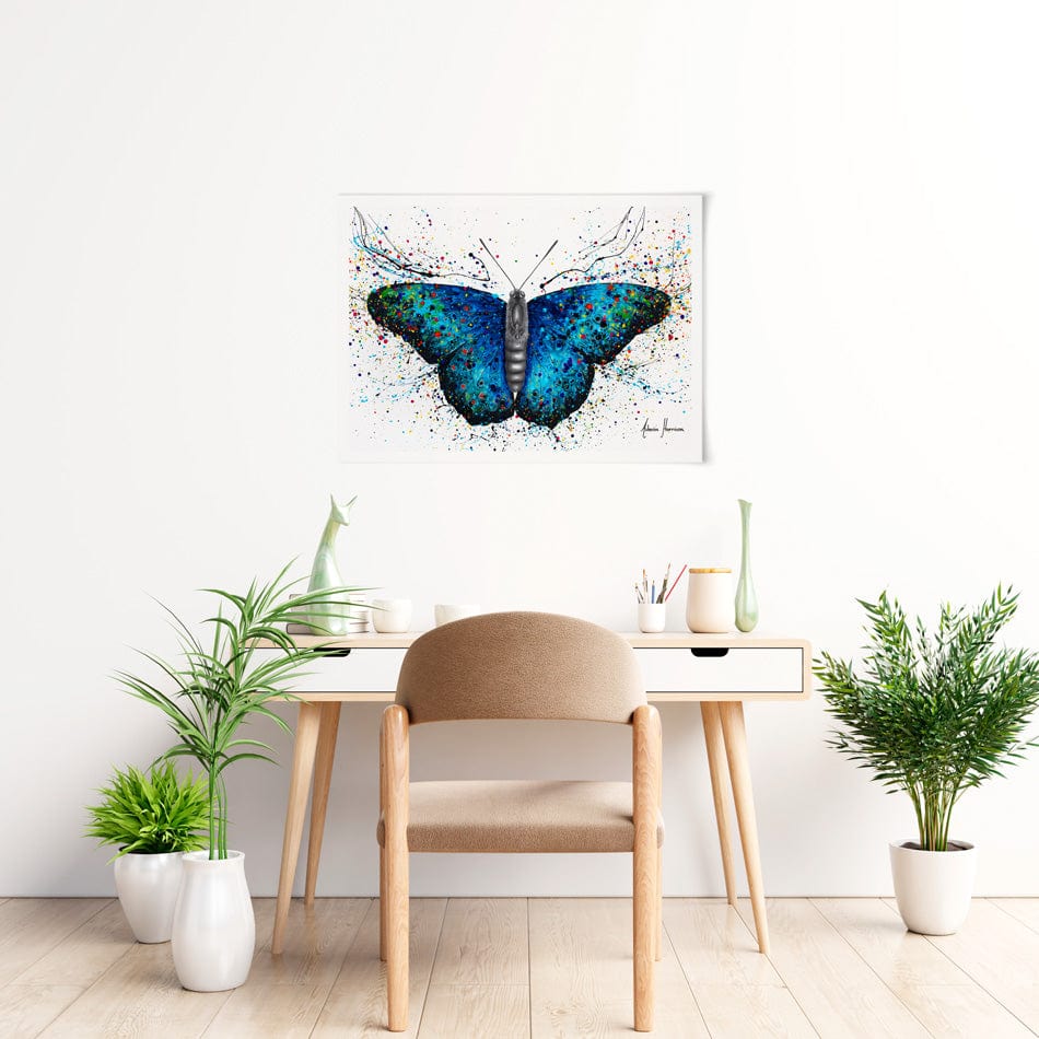 Sparkling City Butterfly Art Print wall art product Ashvin Harrison