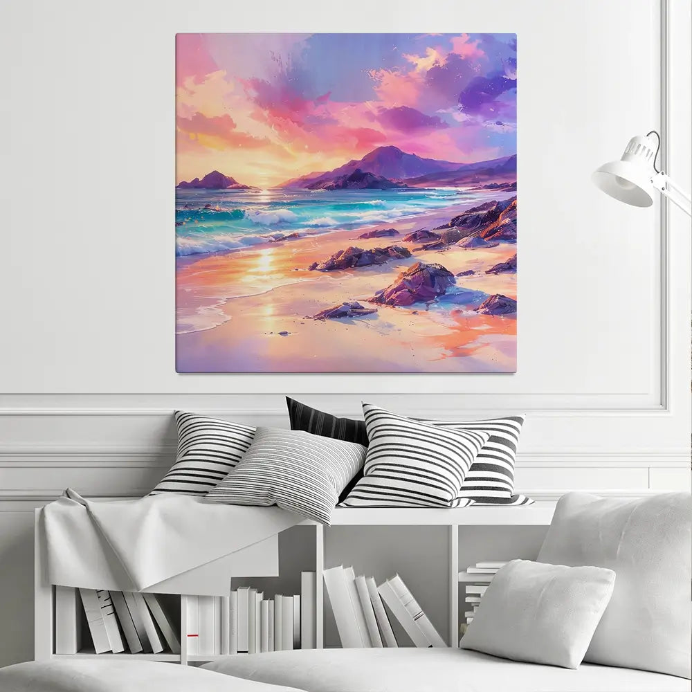 Spectacular Skye Square Canvas Print Spectacular Skye Square Canvas Print wall art product David Alexander Elder