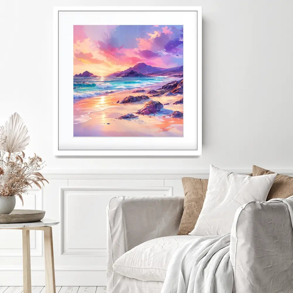 Spectacular Skye Square Framed Art Print Spectacular Skye Square Framed Art Print wall art product David Alexander Elder