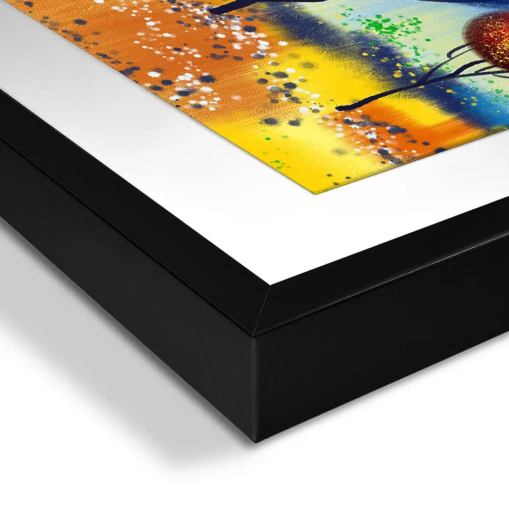 Spherical Trees Of Colour Framed Art Print Spherical Trees Of Colour Framed Art Print wall art product Tim Kats / Shutterstock