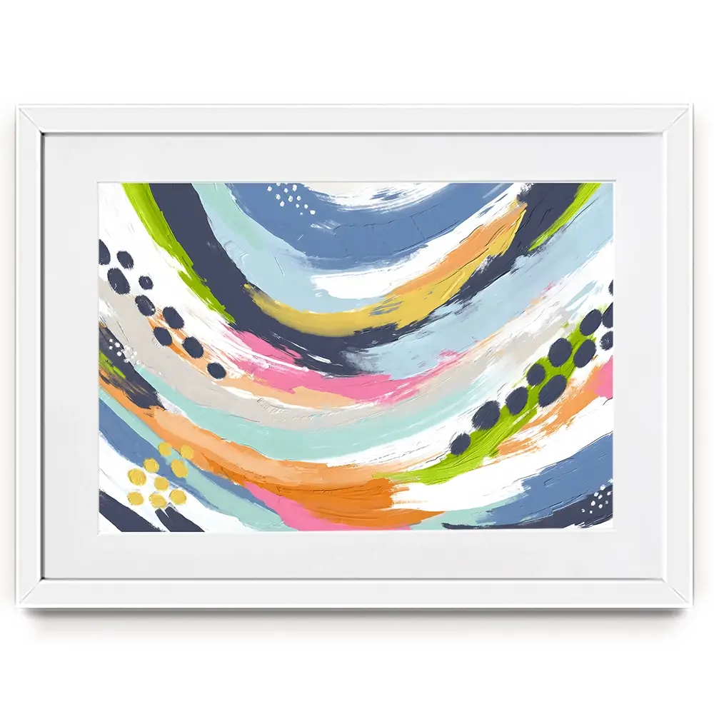 Splash Framed Art Print Splash Framed Art Print wall art product Lisa Nohren - Independent