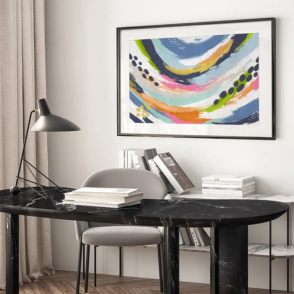 Splash Framed Art Print Splash Framed Art Print wall art product Lisa Nohren - Independent
