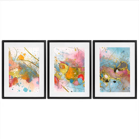 Splash Framed Art Print Trio Splash Framed Art Print Trio wall art product CHREMOS / Shutterstock