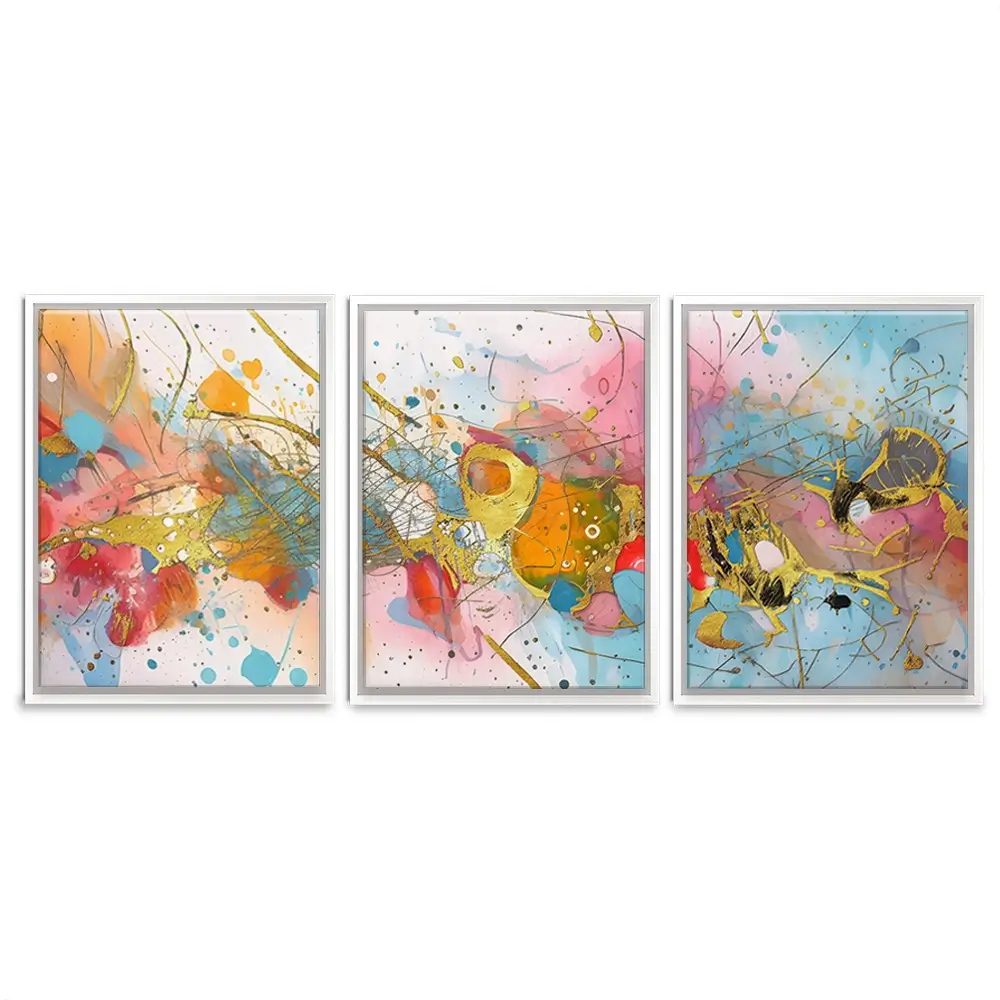 Splash Trio Canvas Print Splash Trio Canvas Print wall art product CHREMOS / Shutterstock