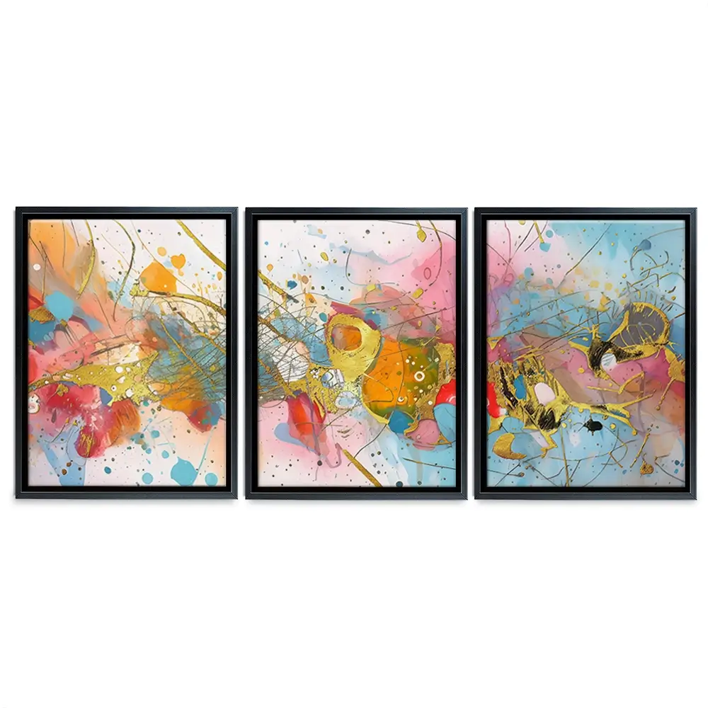 Splash Trio Canvas Print Splash Trio Canvas Print wall art product CHREMOS / Shutterstock