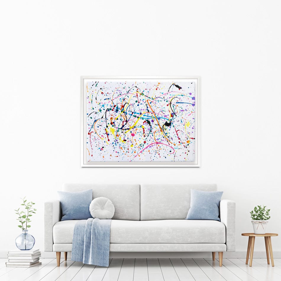 Splashes And Drips Canvas Print wall art product kenchiro168 / Shutterstock