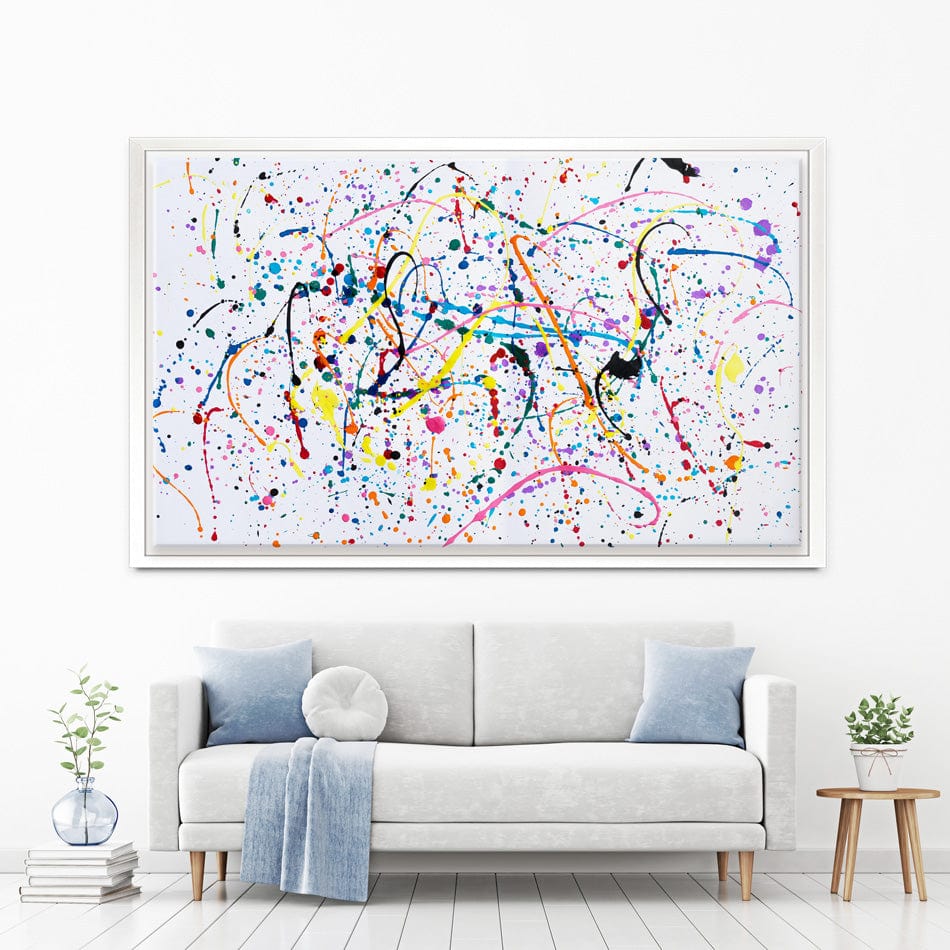 Splashes And Drips Canvas Print wall art product kenchiro168 / Shutterstock