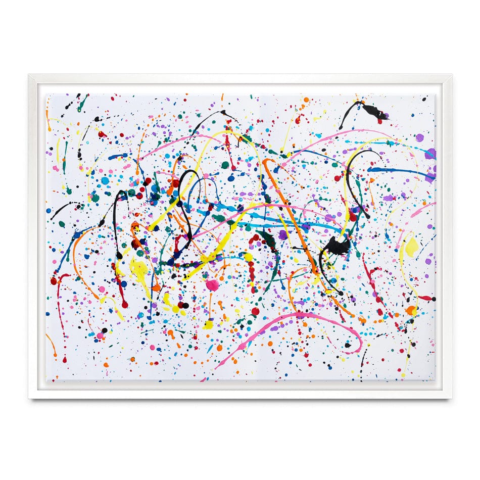 Splashes And Drips Canvas Print wall art product kenchiro168 / Shutterstock