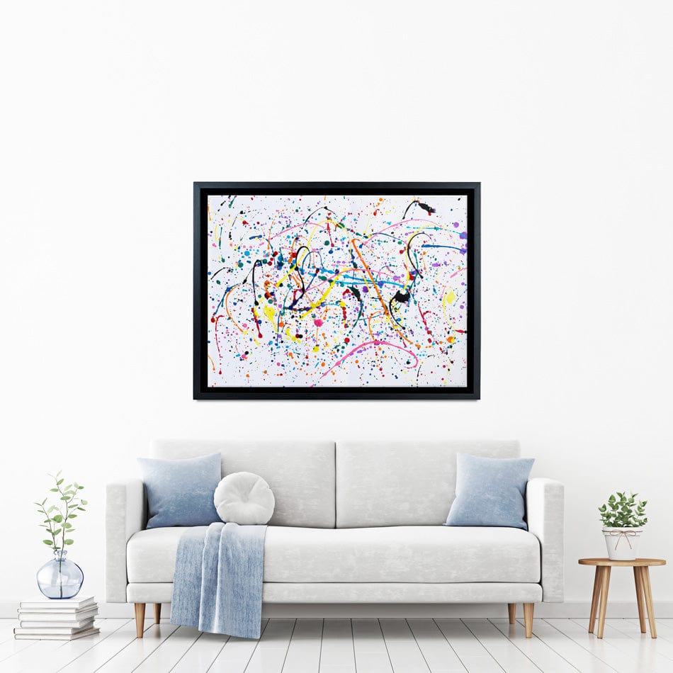 Splashes And Drips Canvas Print wall art product kenchiro168 / Shutterstock