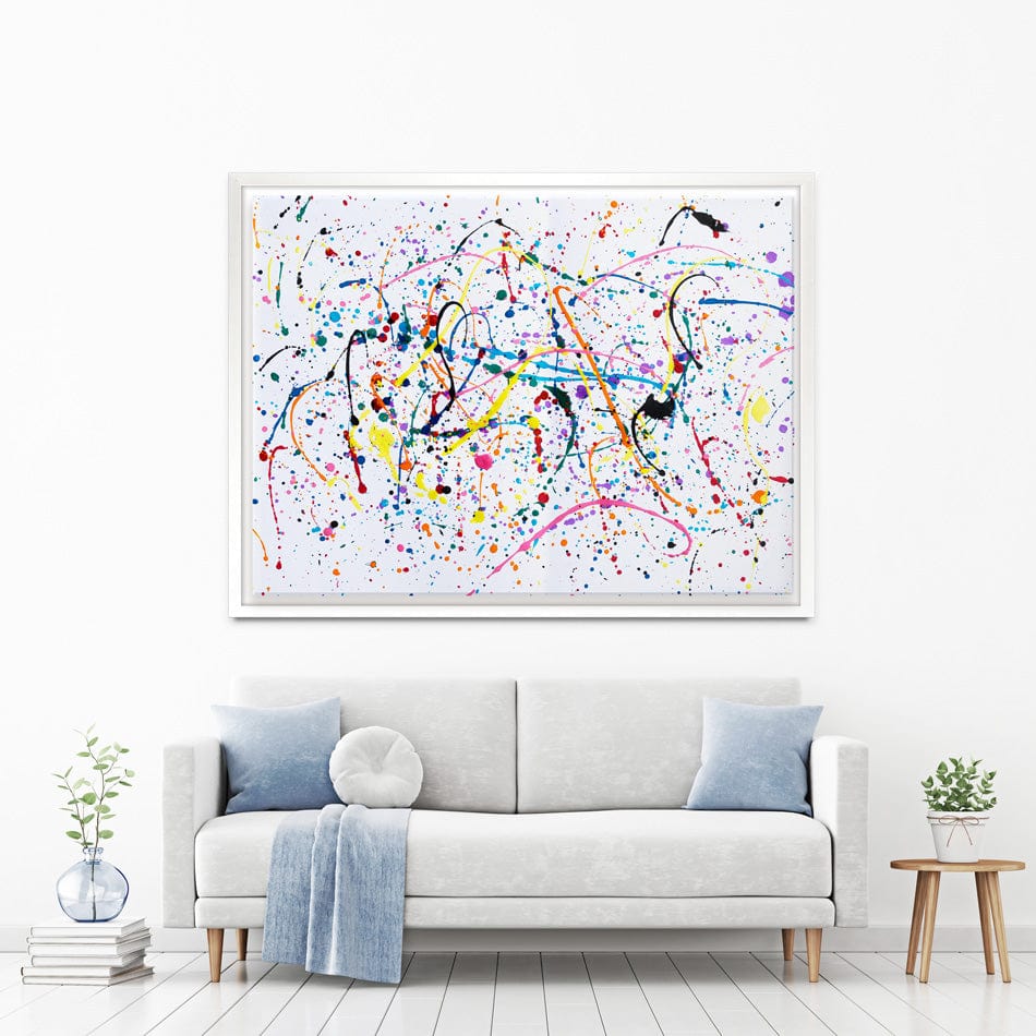 Splashes And Drips Canvas Print wall art product kenchiro168 / Shutterstock