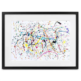 Splashes And Drips Framed Art Print Splashes And Drips Framed Art Print wall art product kenchiro168 / Shutterstock