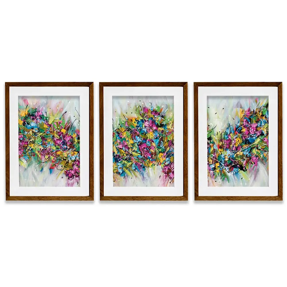 Spring Framed Art Print Trio Spring Framed Art Print Trio wall art product Olga Tkachyk