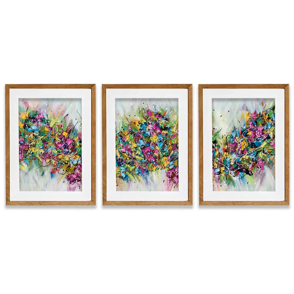 Spring Framed Art Print Trio Spring Framed Art Print Trio wall art product Olga Tkachyk