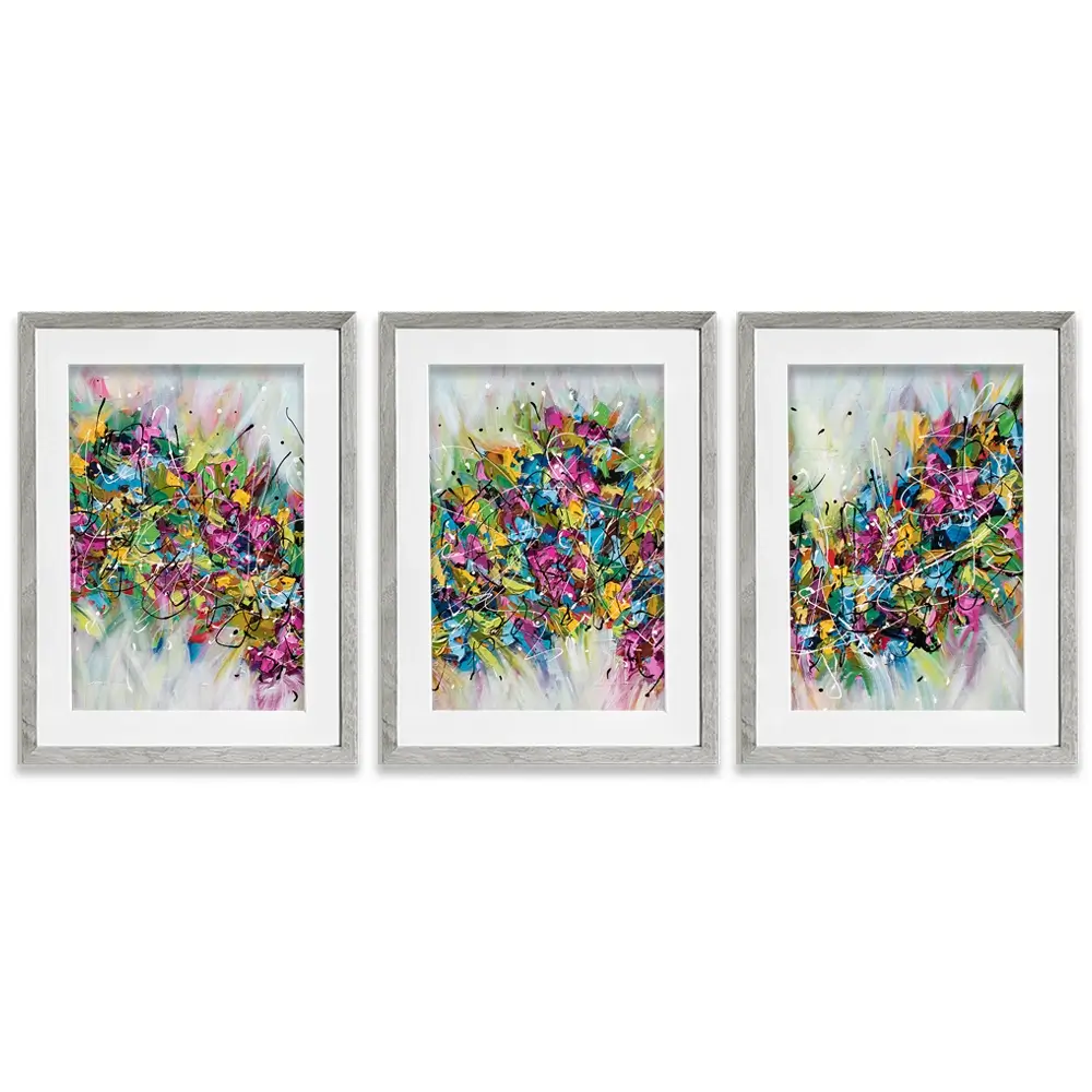 Spring Framed Art Print Trio Spring Framed Art Print Trio wall art product Olga Tkachyk