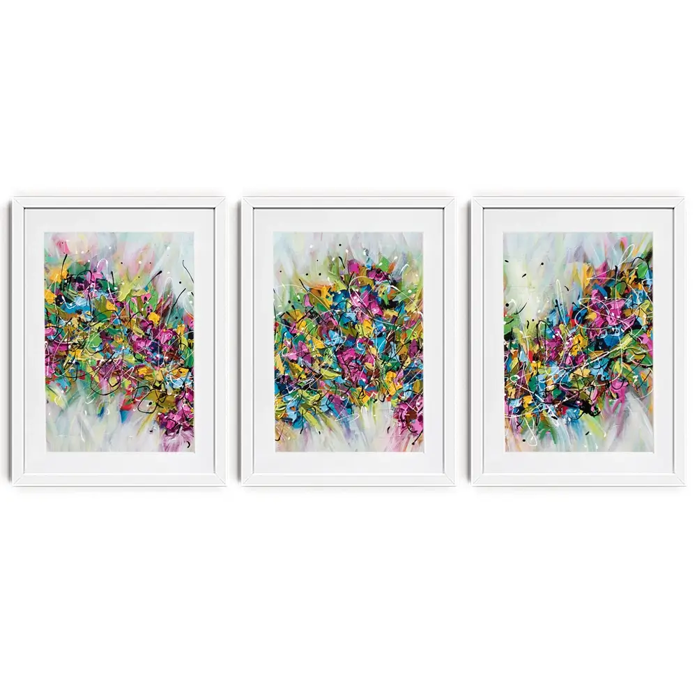 Spring Framed Art Print Trio Spring Framed Art Print Trio wall art product Olga Tkachyk