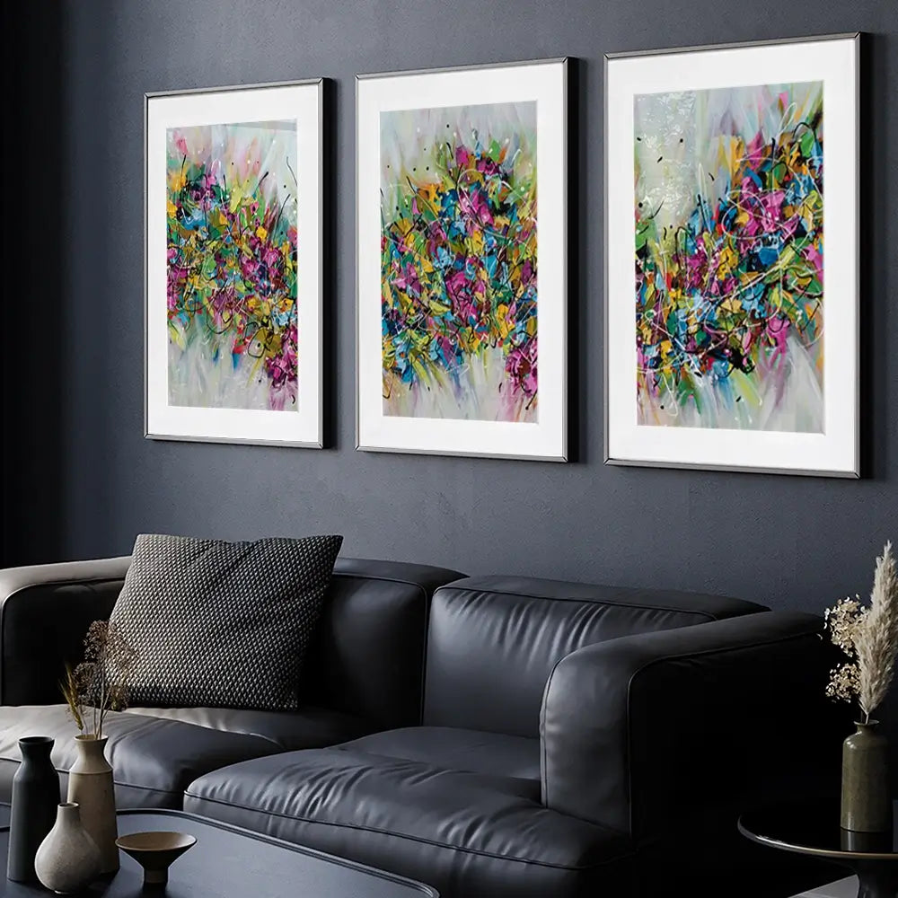 Spring Framed Art Print Trio Spring Framed Art Print Trio wall art product Olga Tkachyk