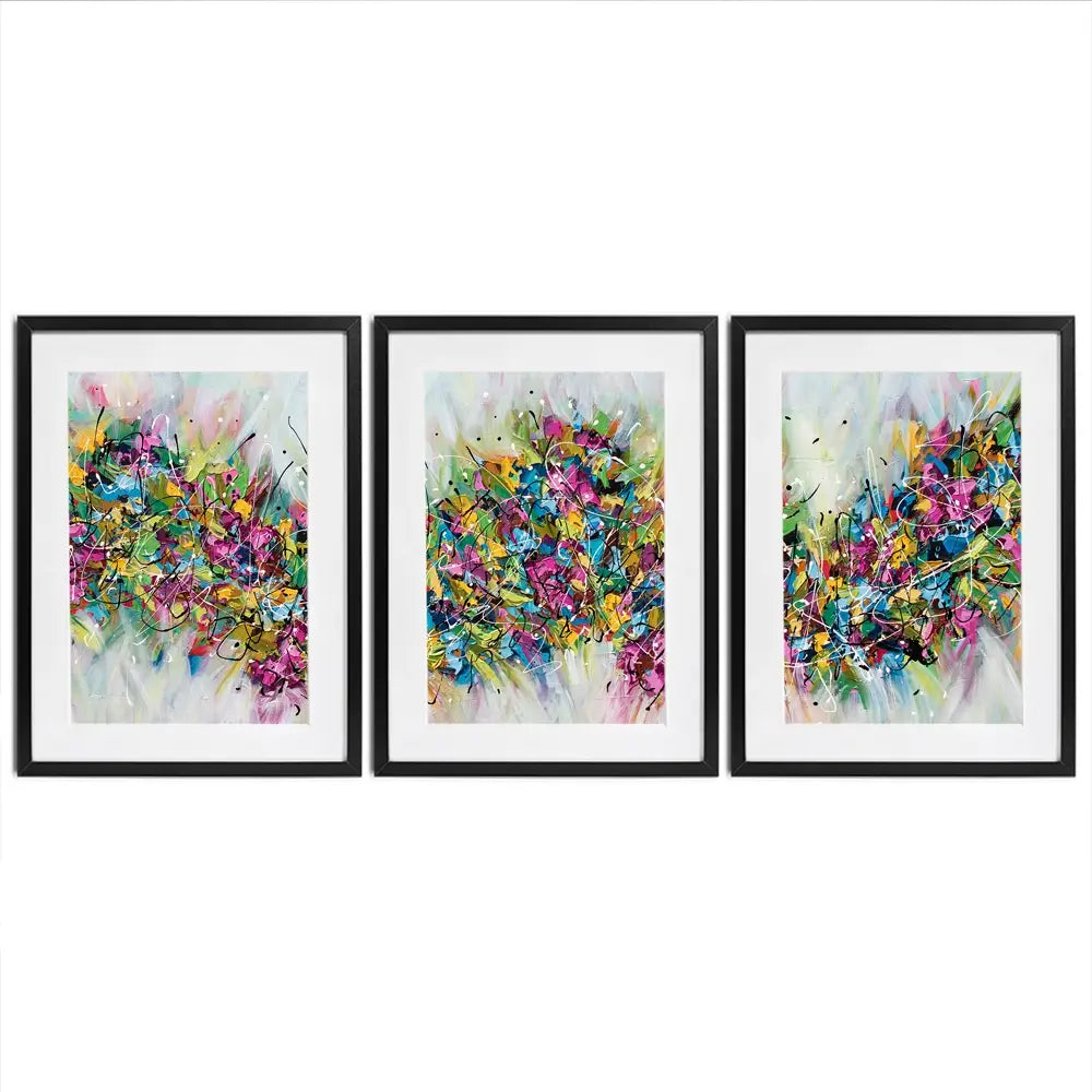 Spring Framed Art Print Trio Spring Framed Art Print Trio wall art product Olga Tkachyk