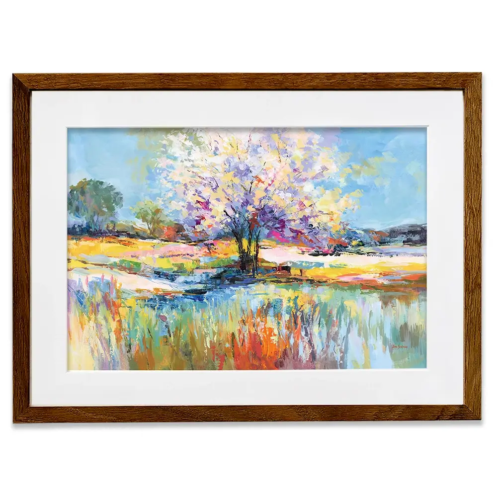 Spring Landscape Impressions Framed Art Print Spring Landscape Impressions Framed Art Print wall art product Leon Devenice