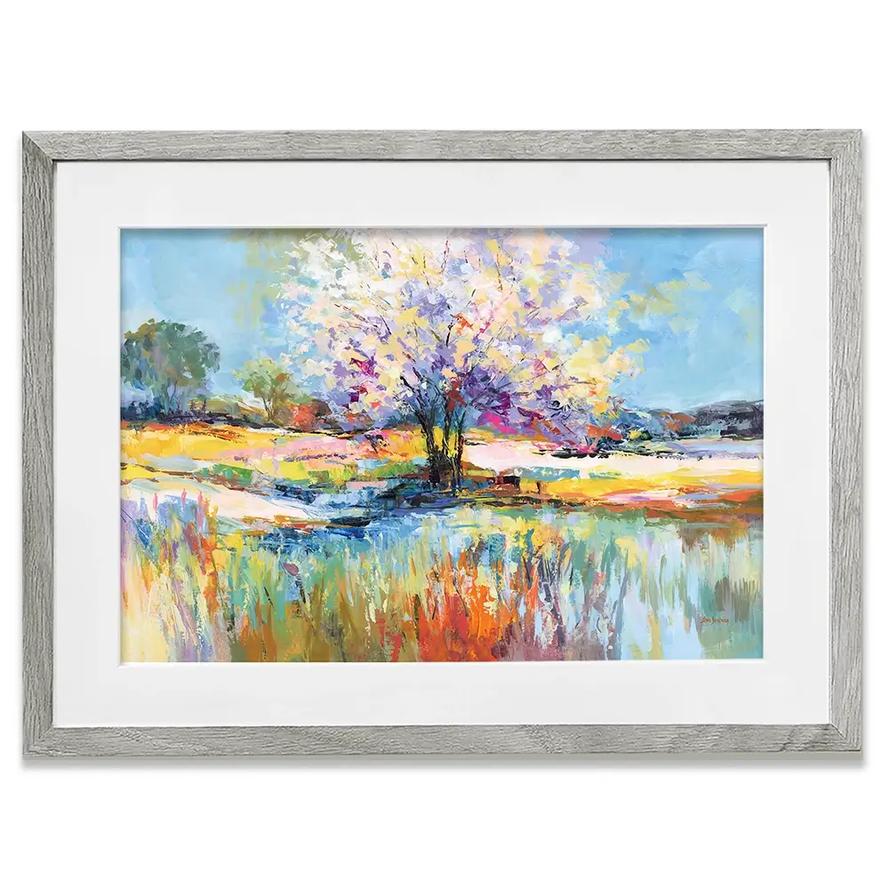 Spring Landscape Impressions Framed Art Print Spring Landscape Impressions Framed Art Print wall art product Leon Devenice