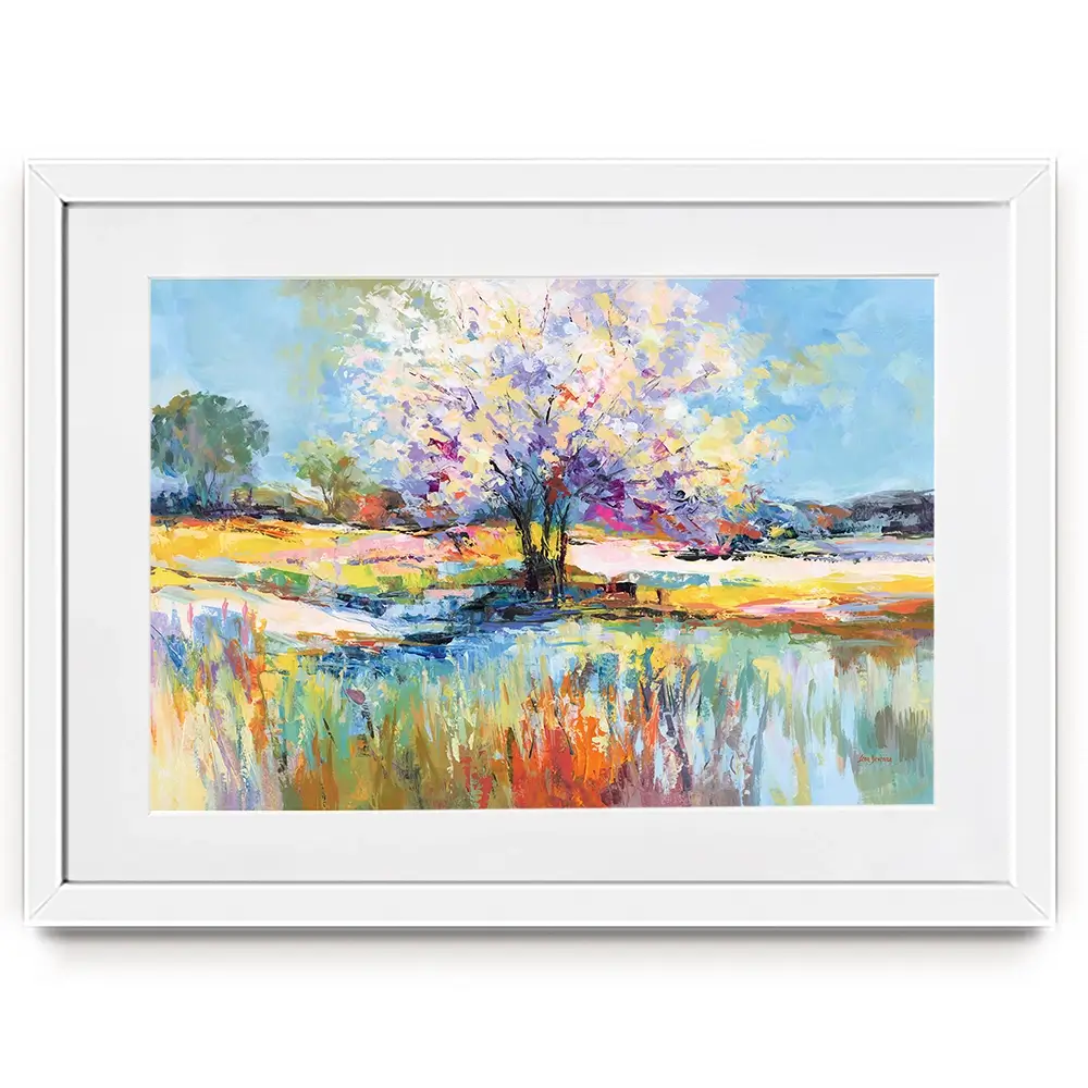 Spring Landscape Impressions Framed Art Print Spring Landscape Impressions Framed Art Print wall art product Leon Devenice