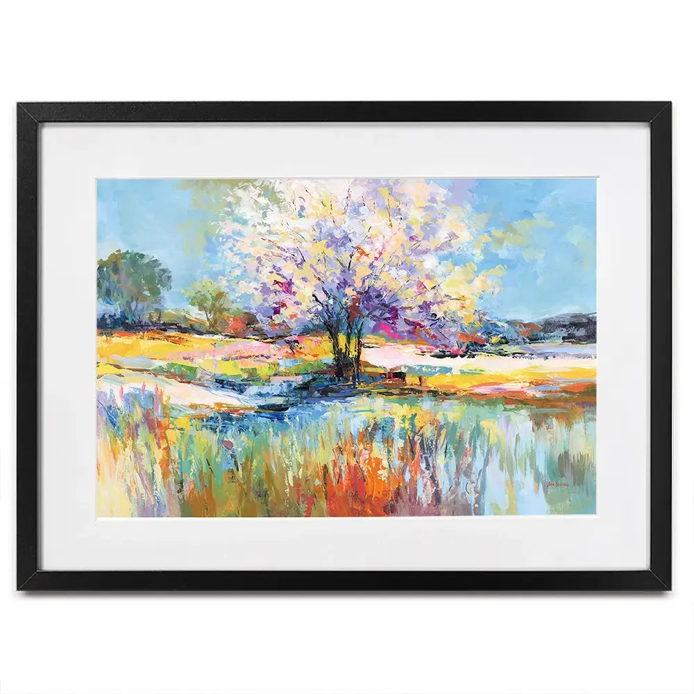 Spring Landscape Impressions Framed Art Print Spring Landscape Impressions Framed Art Print wall art product Leon Devenice