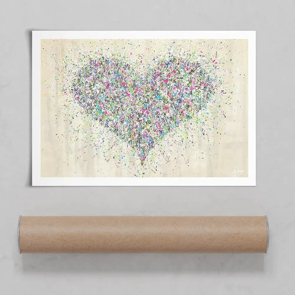 Spring Makes My Heart Sing Art Print Spring Makes My Heart Sing Art Print wall art product Jo Gough