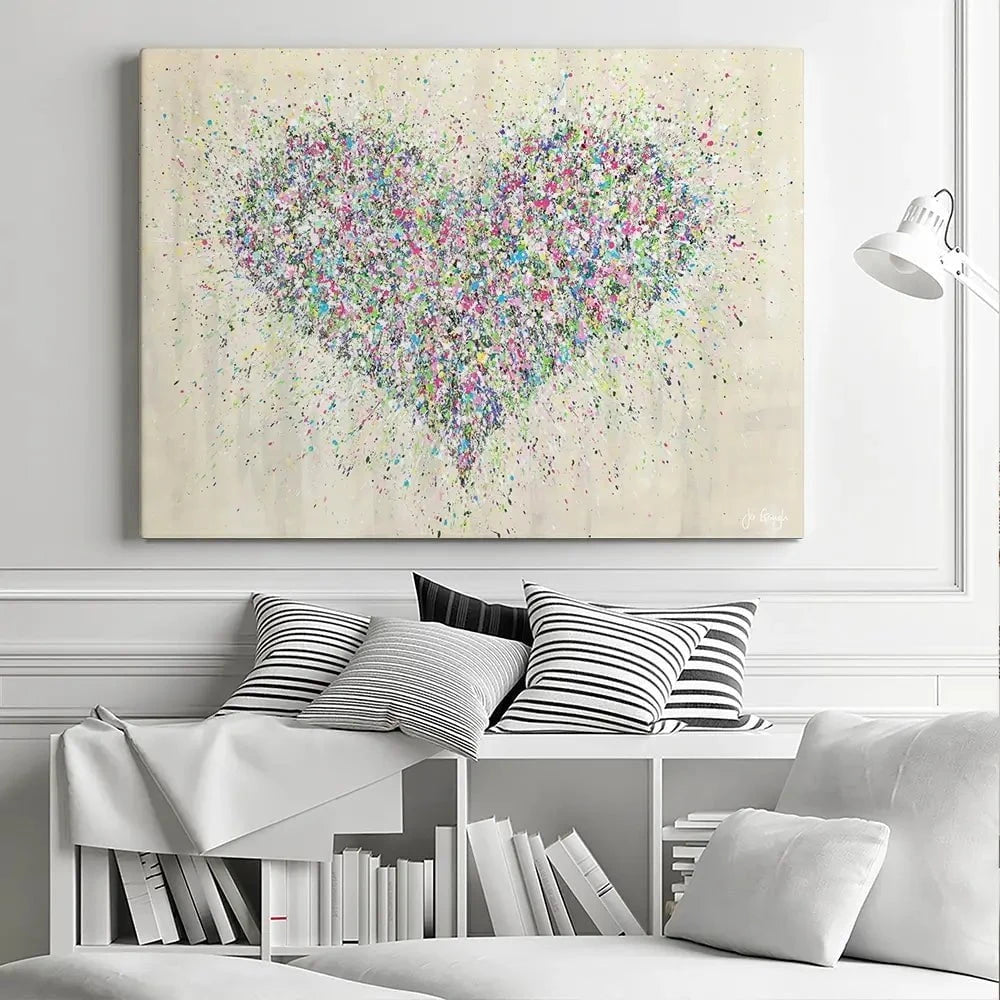 Spring Makes My Heart Sing Canvas Print Spring Makes My Heart Sing Canvas Print wall art product Jo Gough
