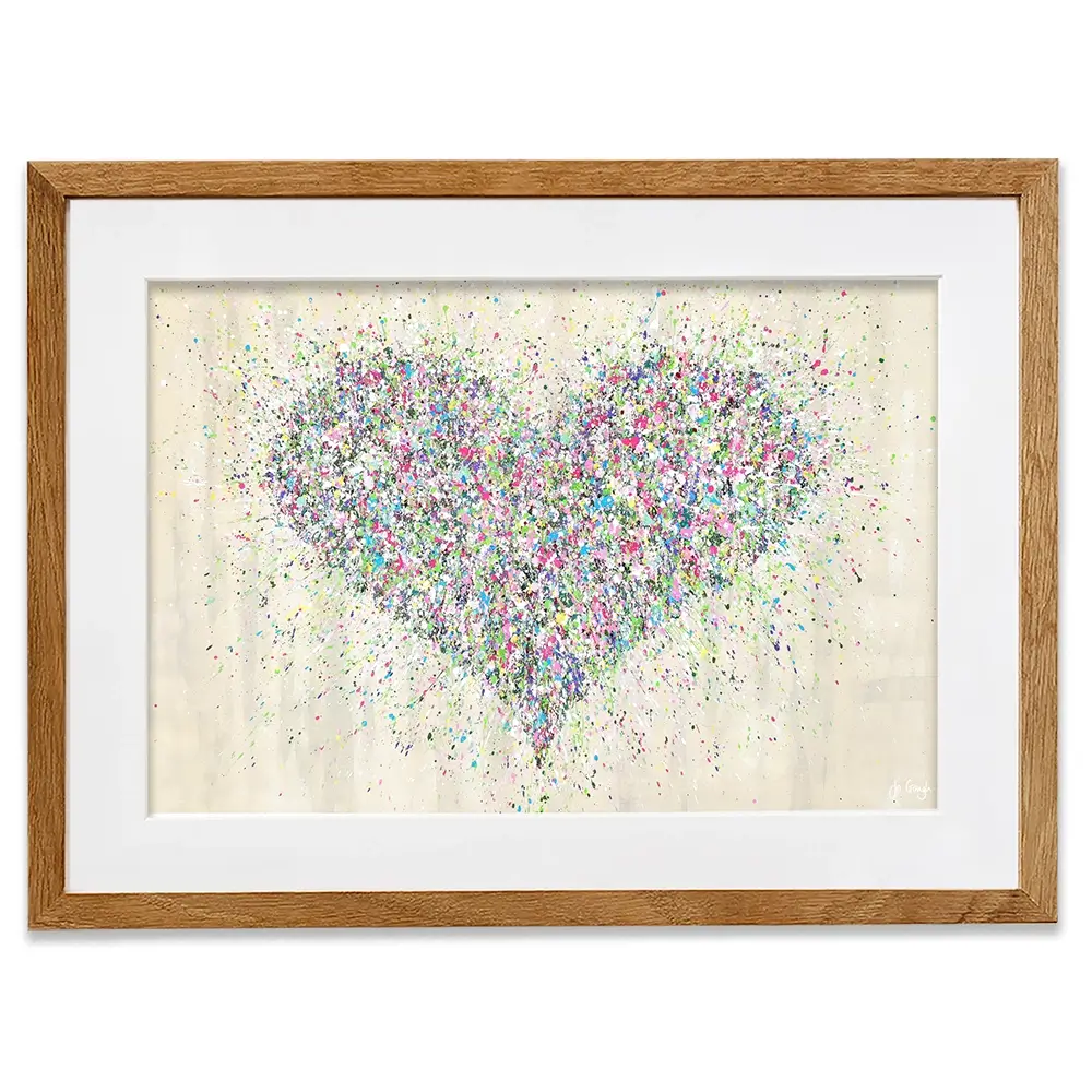Spring Makes My Heart Sing Framed Art Print Spring Makes My Heart Sing Framed Art Print wall art product Jo Gough