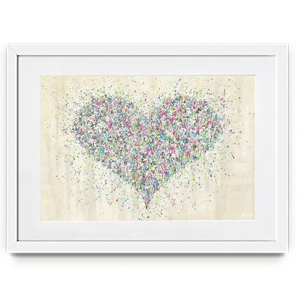 Spring Makes My Heart Sing Framed Art Print Spring Makes My Heart Sing Framed Art Print wall art product Jo Gough