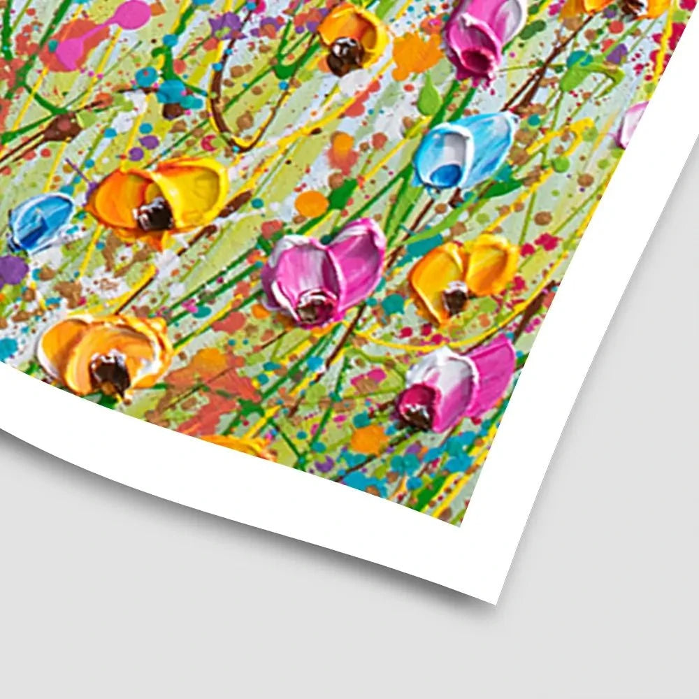 Spring Meadow Art Print Spring Meadow Art Print wall art product Olga Tkachyk