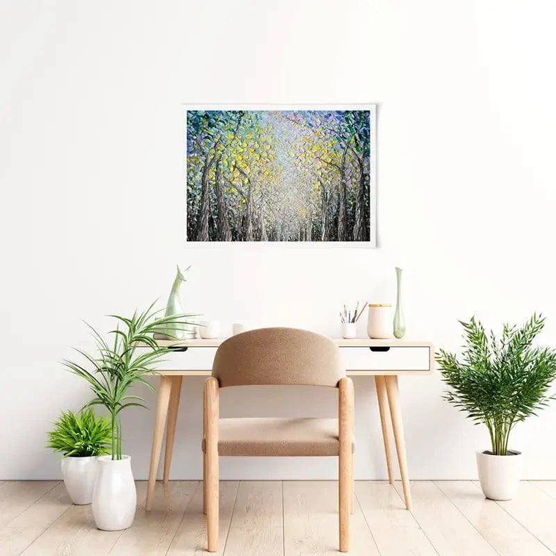 Spring Rising Art Print Spring Rising Art Print wall art product Nada Khatib
