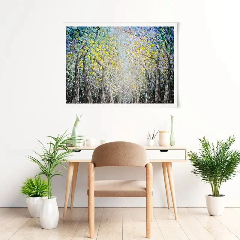 Spring Rising Art Print Spring Rising Art Print wall art product Nada Khatib