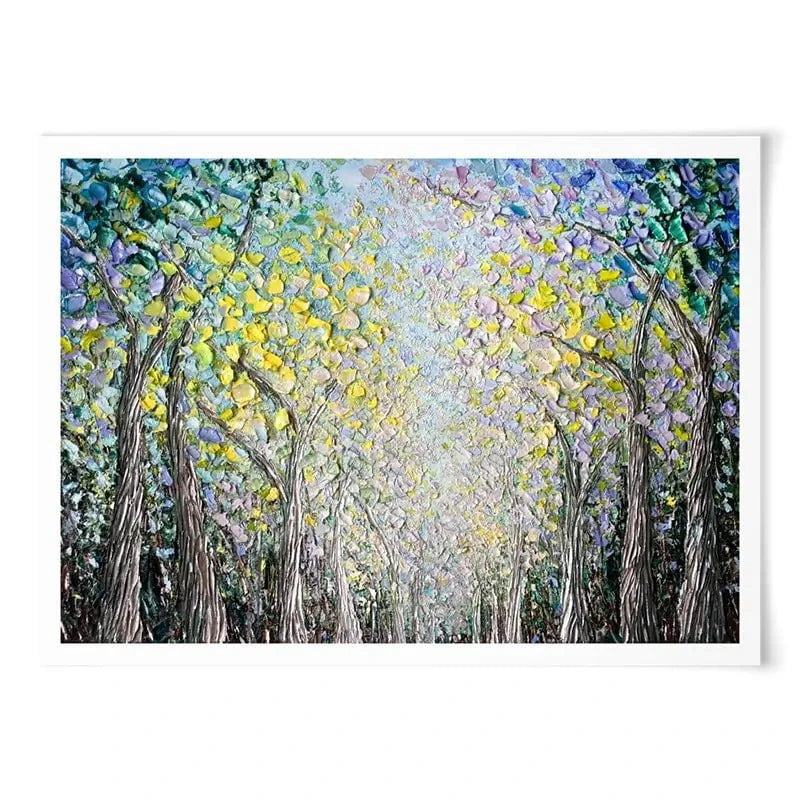 Spring Rising Art Print Spring Rising Art Print wall art product Nada Khatib