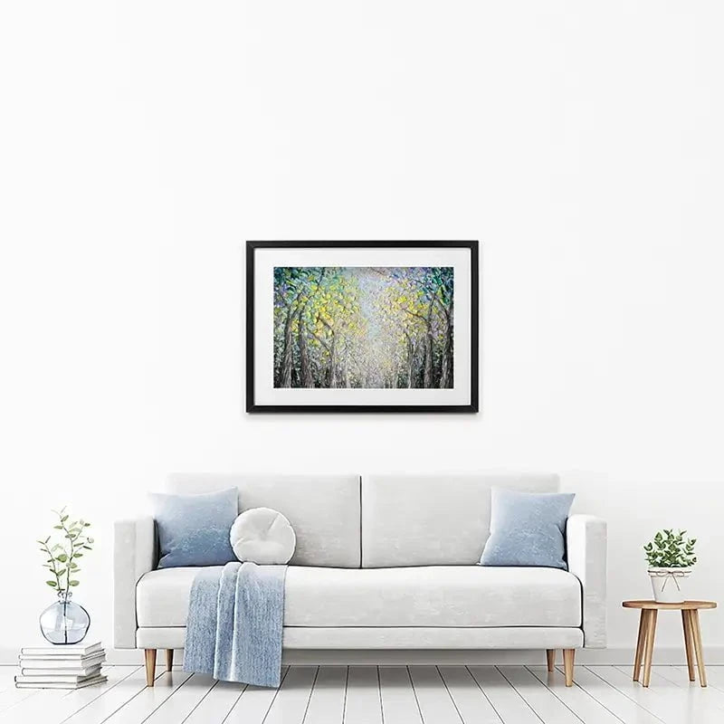 Spring Rising Framed Art Print Spring Rising Framed Art Print wall art product Nada Khatib