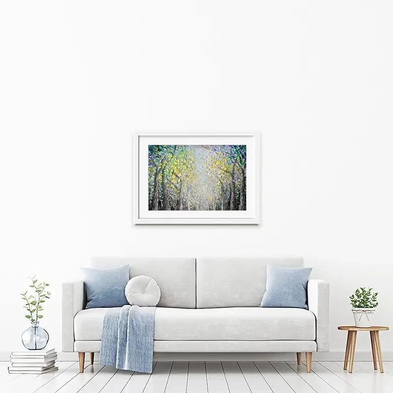 Spring Rising Framed Art Print Spring Rising Framed Art Print wall art product Nada Khatib