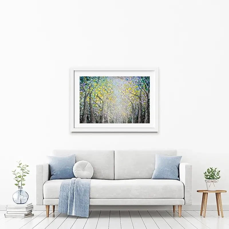 Spring Rising Framed Art Print Spring Rising Framed Art Print wall art product Nada Khatib