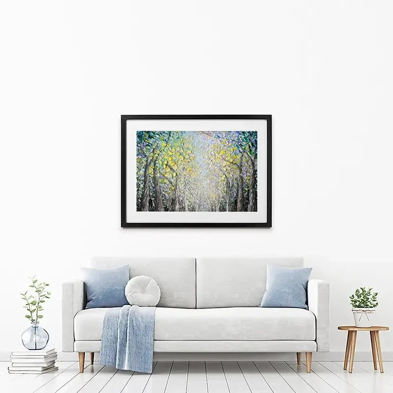 Spring Rising Framed Art Print Spring Rising Framed Art Print wall art product Nada Khatib