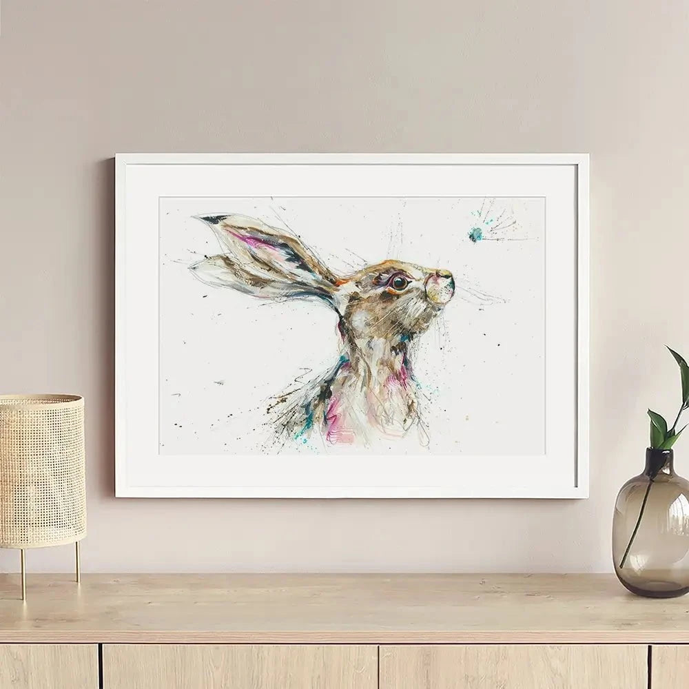 Squiggle Framed Art Print Squiggle Framed Art Print wall art product Nicola Jane Rowles