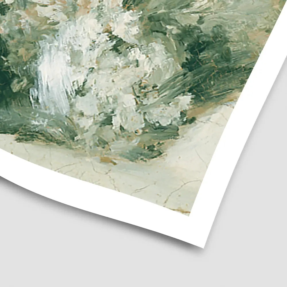 Squirrel In Wild Lace Art Print Squirrel In Wild Lace Art Print wall art product Chromatic Storm Studio