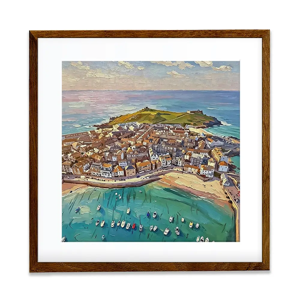 St Ives Square Framed Art Print St Ives Square Framed Art Print wall art product David Alexander Elder