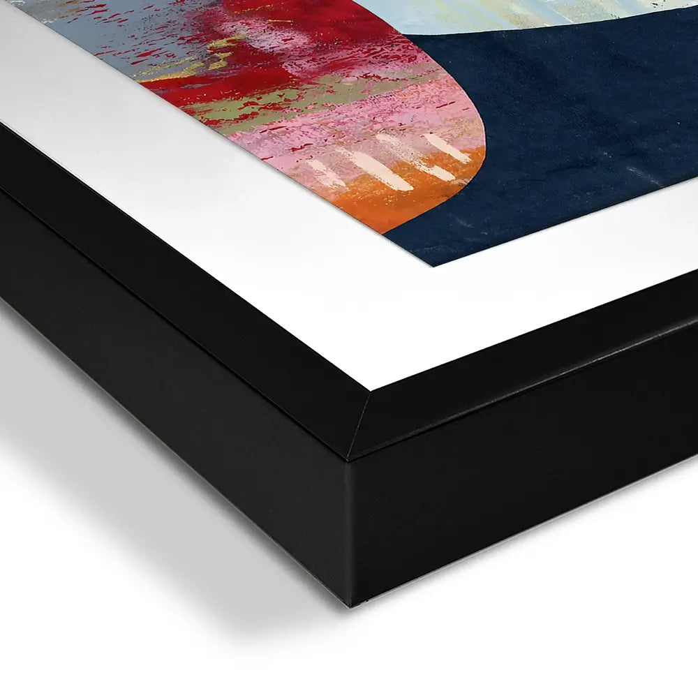Stacked Collage Framed Art Print Stacked Collage Framed Art Print wall art product Lisa Nohren - Independent