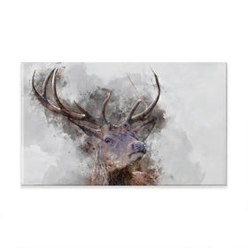 Stag Oversized Canvas Print Stag Oversized Canvas Print wall art product Art Print Shop