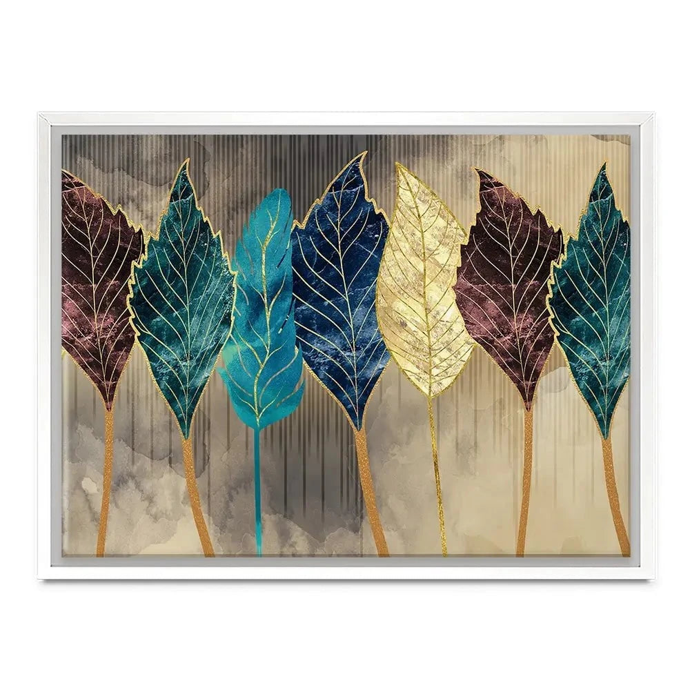 Standing Leaves Canvas Print Standing Leaves Canvas Print wall art product 3d artwork wallpaper / Shutterstock