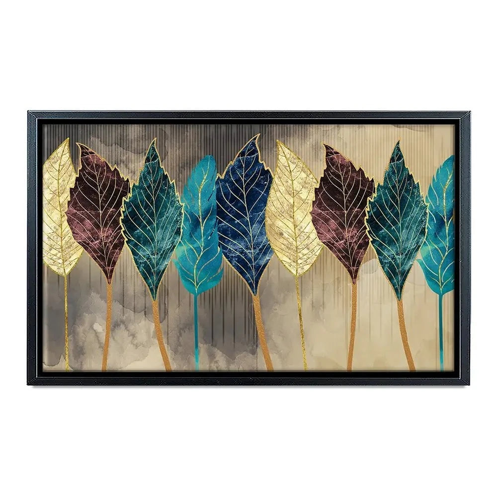 Standing Leaves Canvas Print Standing Leaves Canvas Print wall art product 3d artwork wallpaper / Shutterstock