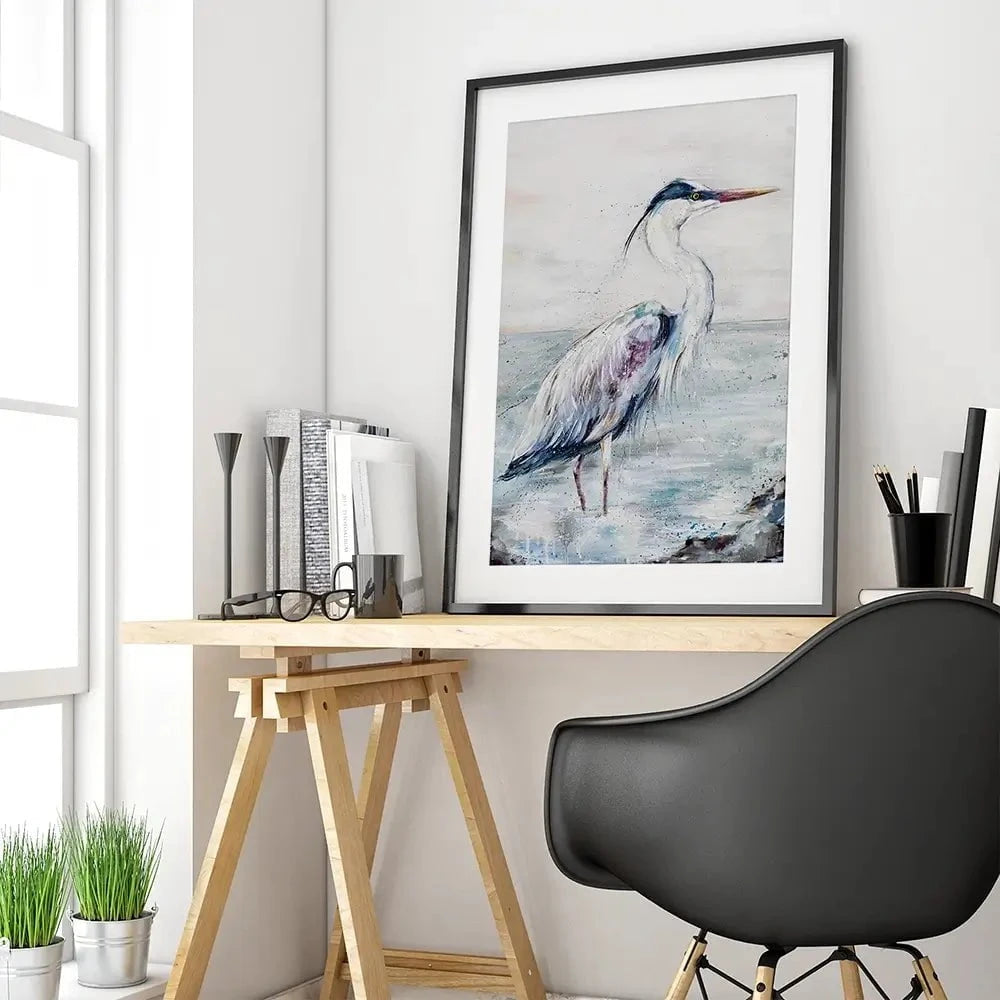 Standing Proud Framed Art Print Standing Proud Framed Art Print wall art product Nicola Jane Rowles