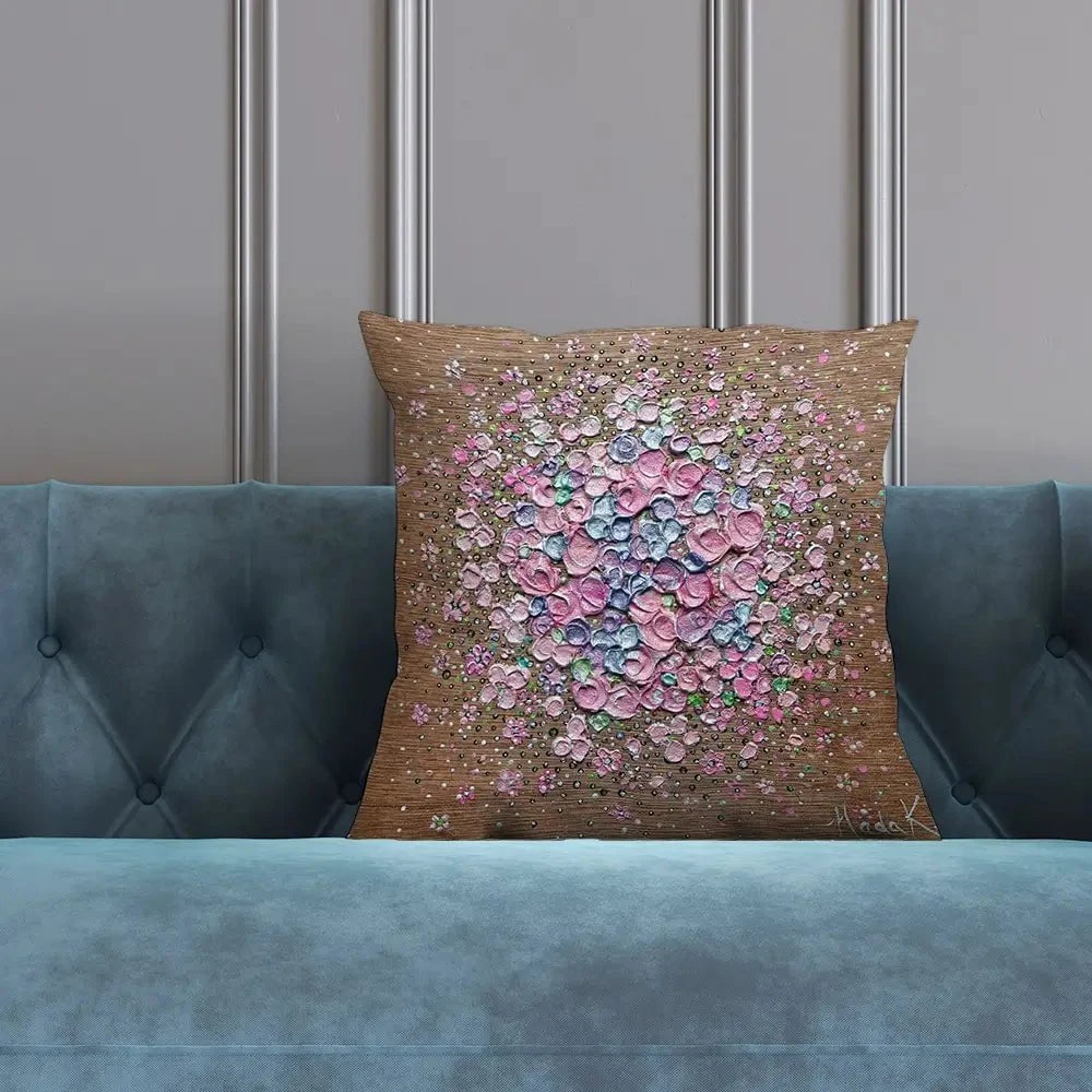 Starry Blossom Cushion Starry Blossom Cushion wall art product Nada Khatib