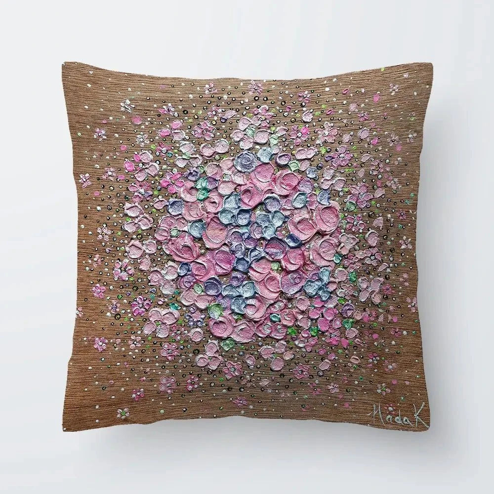 Starry Blossom Cushion Starry Blossom Cushion wall art product Nada Khatib