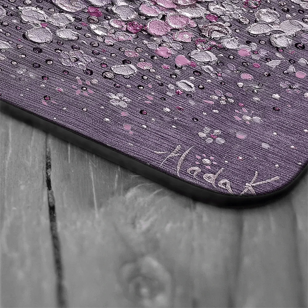 Starry Blossom Purple Coaster Set Starry Blossom Purple Coaster Set wall art product Nada Khatib