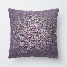 Starry Blossom Purple Cushion Starry Blossom Purple Cushion wall art product Nada Khatib